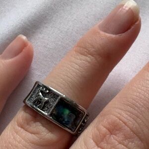 Silver Animal Design Ring